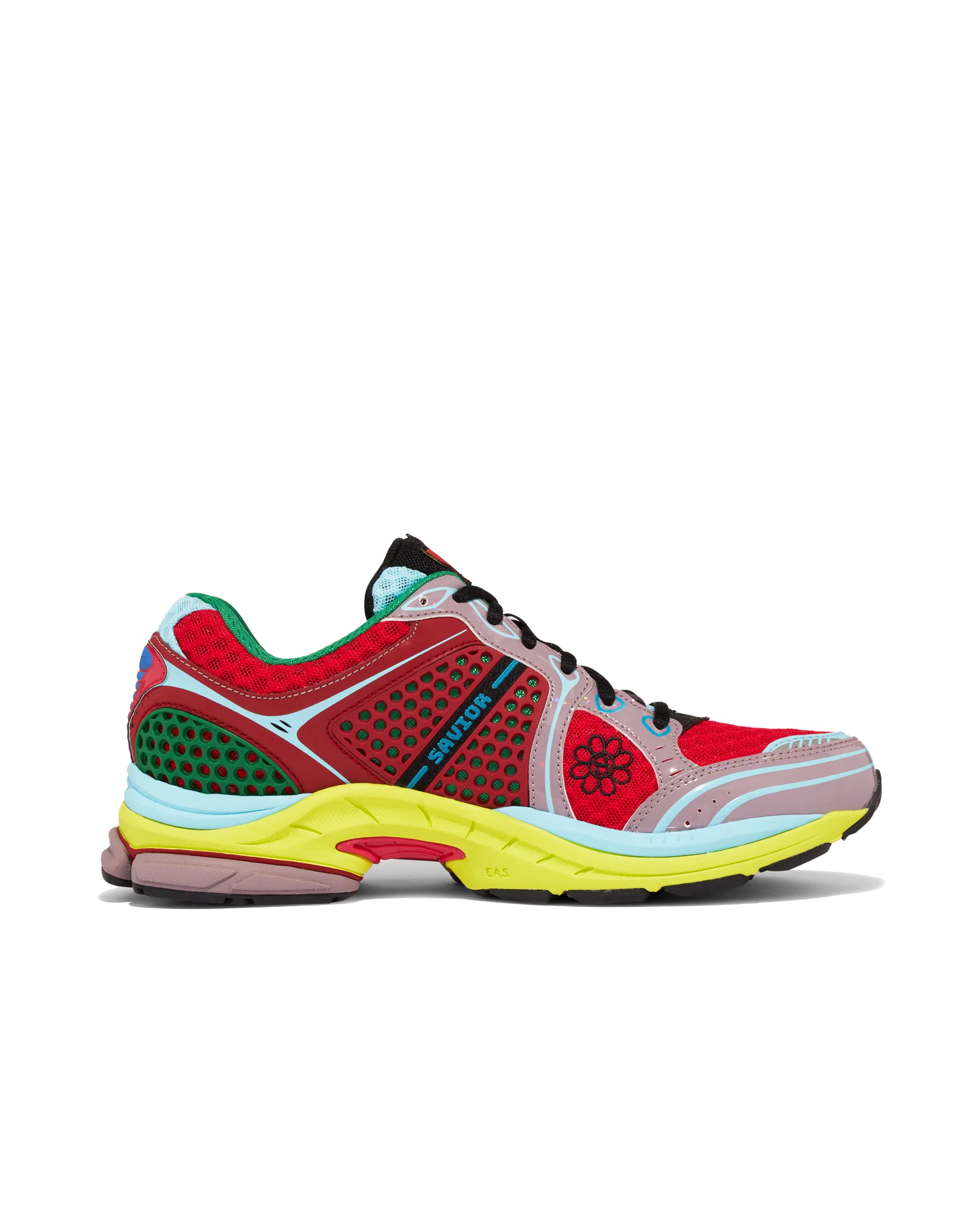 Saucony x Jae Tips Triumph 4 Flowers Grow Uptown - Poison Ivy - Image 6